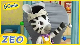 ZEO's phantasievolle Spiele | 1-Stunden-Zusammenstellung | ZEO auf Deutsch 🦓 | Zeichentrickfilme