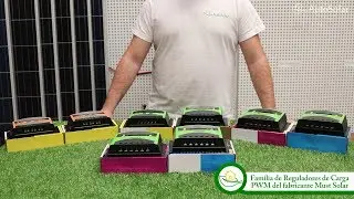 Reguladores de Carga PWM Must Solar. Modelos y características