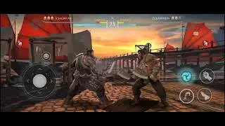 BUTCHER 3.VS.3 LING BUTCHER block fight shadow fight 4 arena end fight round 1.2.3.4final #gameplay
