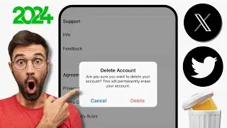 Como excluir uma conta do Twitter (X) permanentemente | Como excluir minha conta do Twitter