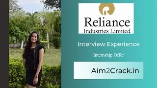 Reliance Intern interview experience | 2023 | Two month Internship | Placement #39 |Aim2crack