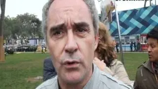 Ferrán Adrià recorrió Mistura: 