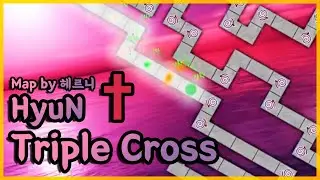 [ADOFAI Custom] HyuN † Triple Cross (No Detail) [Map by 헤르니]
