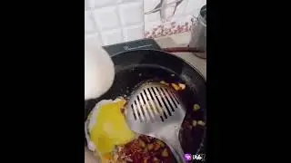 Tasty dish,Noodels with bread. super tasty.