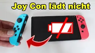 Nintendo Switch Joy Con Controller lädt nicht | Daran liegt’s!