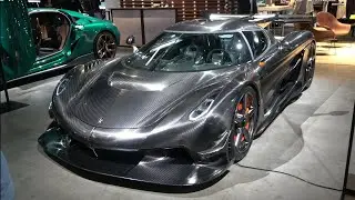 BEST NEW CARS exterior, interior-Auto Zürich 2023-Koenigsegg Jesko, Gemera, Valkyrie, Pagani Utopia