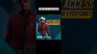 BGMI early access for everyone