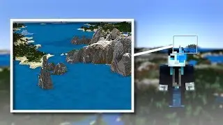128 Chunks de Distance de Vue dans Minecraft