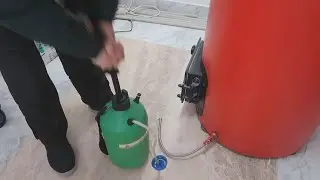 Как опресовать котел Медведь и линию теплоносителя