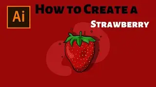 How to Create a Strawberry | Adobe Illustrator
