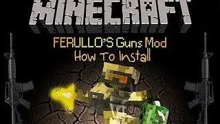 Обзор зборки модов на оружие Minecraft 1.5.2!