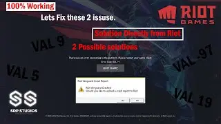 How to solve valorant crashing and Network error (Solution Directly from riot)