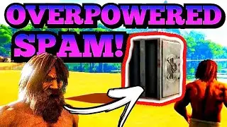 Ark base spam overpowered pillar unlimited vault drop best spam ark survival evolved pvp Lost island