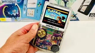 Gameboy Color Custom Pokémon Mew Build - GBC103 Plays GBA Games
