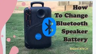 DIY: How To Change Bluetooth Speaker Battery Easily.