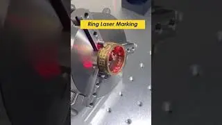 Rings fiber laser marking machine 30watt