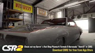 【CSR2】Garret's Rod Shop Barracuda 