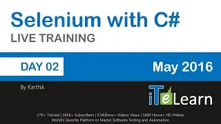 Selenium with C# Live Training Day 02 Writing Test Cases in Selenium IDE