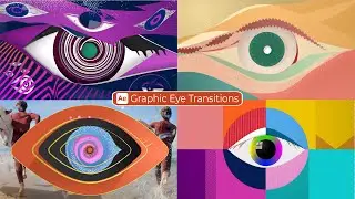 Eye Transitions - After Effects template project