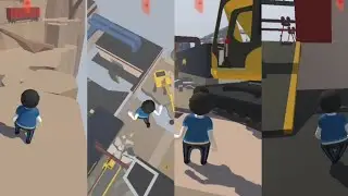 Human Fall Flat Mobile — Прохождение игры, (iOS, Android).