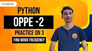 IITM Python OPPE 2 PYQ Qn 3 | File Handling, Lambda Function, Dictionary, Strings Methods