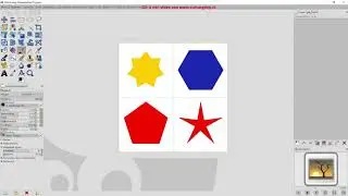 Zo teken je een ster, pentagram en zeshoek met Gimp