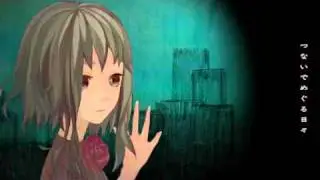 【GUMI】　君の花と雨、僕の声　【オリジナル】 (English Subs + romaji)
