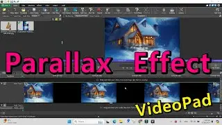 VideoPad | How To Do The Parallax Effect In VideoPad | Animation with VideoPad | Let`s Do Tech