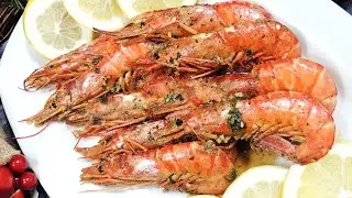 Gambones al horno. ¡Fáciles, deliciosos y sin ensuciar ni dejar olores en tu cocina!