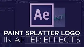 How to Create a Paint Splatter Logo in After Effects