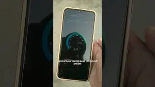 Jio 5G internet speed test outdoor near tower #jio #jio5g #shorts