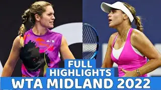 Sofia Kenin vs Caty McNally Match Highlights ... Wta Midland 2022