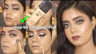 Step by step✅ Nude makeup tutorial for beginners|Avoid these mistakes ❌