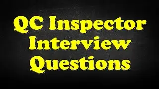 QC Inspector Interview Questions