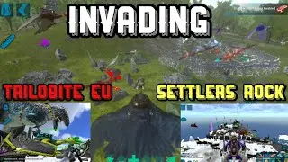 Invading Trilobite Eu and Settlers Rock NA | Official PvP | Double Invasion |