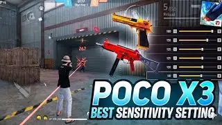 Poco X3 Best Sensitivity Settings Ob53 ||Get 99.97% Headshot Rate In Free Fire 