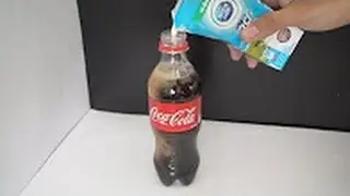 Coca Cola mixed with milk? - experiment n.1