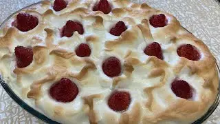 Çiyələkli Piroq resepti çox ləzzətli rahat hazırlanan
