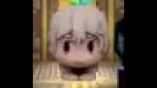 Hakita stares at me with ominous music