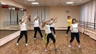 Новогодний танец в "Группе Здоровья"