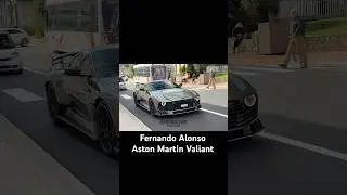 Fernando Alonso New Aston Martin Valiant