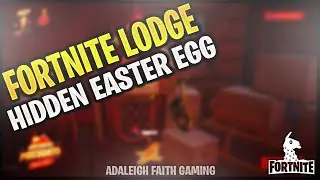 Fortnite Lodge HIDDEN EASTER EGG! Xmas 2019