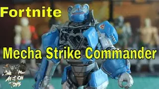 Fortnite Master Grade Mecha Strike Commander 1:18 scale action figure from Jazwares. Fantastic!