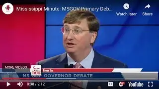 Mississippi Minute: MSGOV Primary Debate Highlights Differences on Gas Tax, with Renae Eze