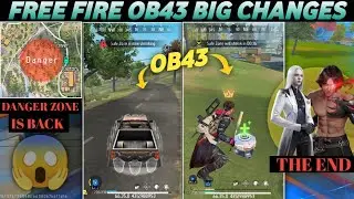 FREE FIRE OB43 TOP 10 BIGGEST CHANGES IN FREE FIRE AFTER UPDATE || FREE FIRE UPDATE