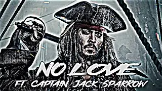 Jack Sparrow Status | No Love Edit #shorts