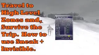 HorizonXI - How Travel to dangerous places and not Die. Tips for exploring using sneak and invisible