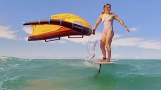 Labor day winging at Kanaha Beach, Maui