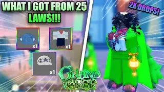 [GPO] What I Got From 25 LAWS WITH 2X DROPS!!!