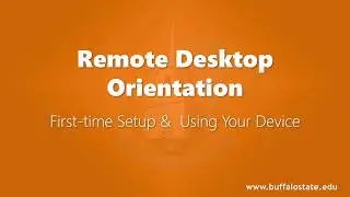 Remote Desktop Orientation - Intro & Live Demo